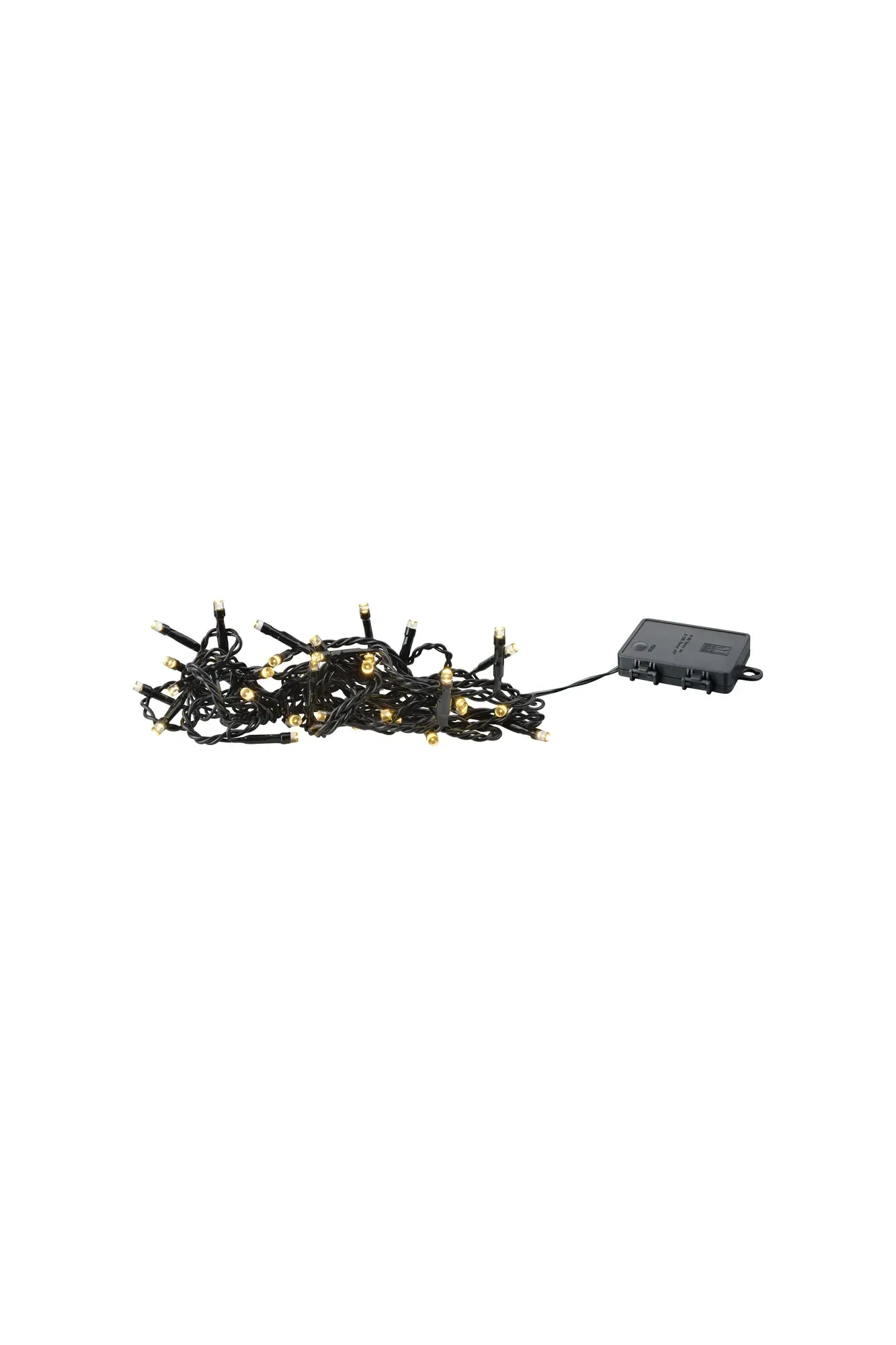 Glitter Lichterkette 4 m LED