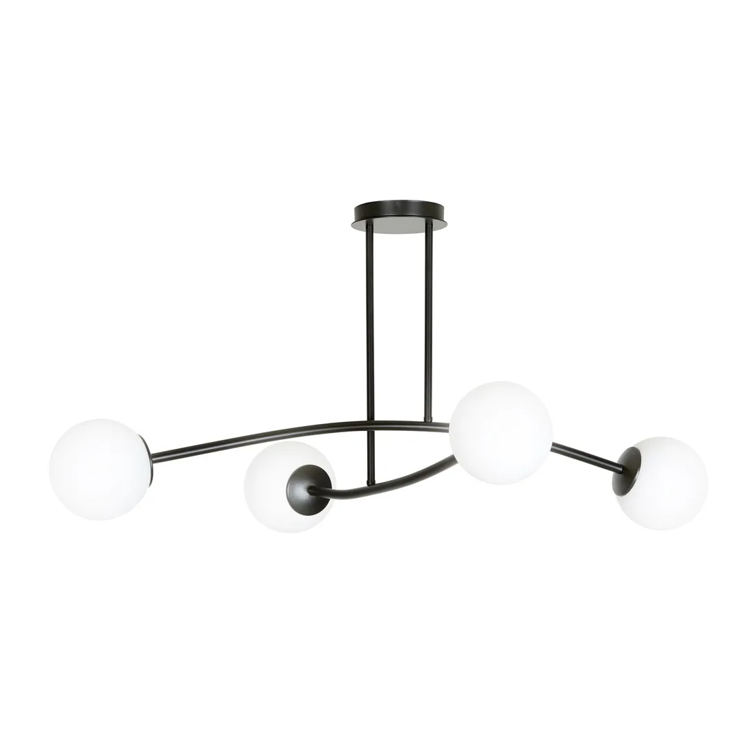 Emibig Lighting - Halldor 108cm - Taklampa - Svart