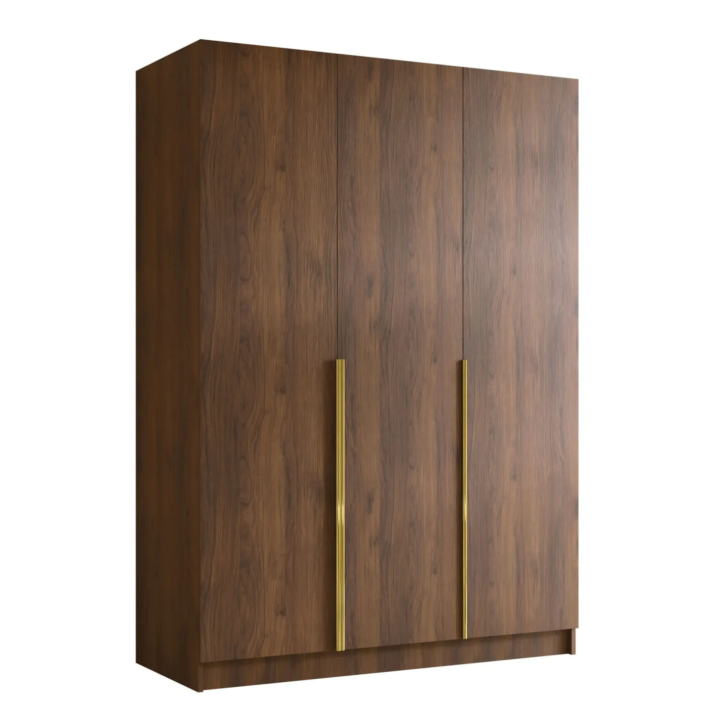 Herrljunga Garderob 150x215 cm - Brun/Guld