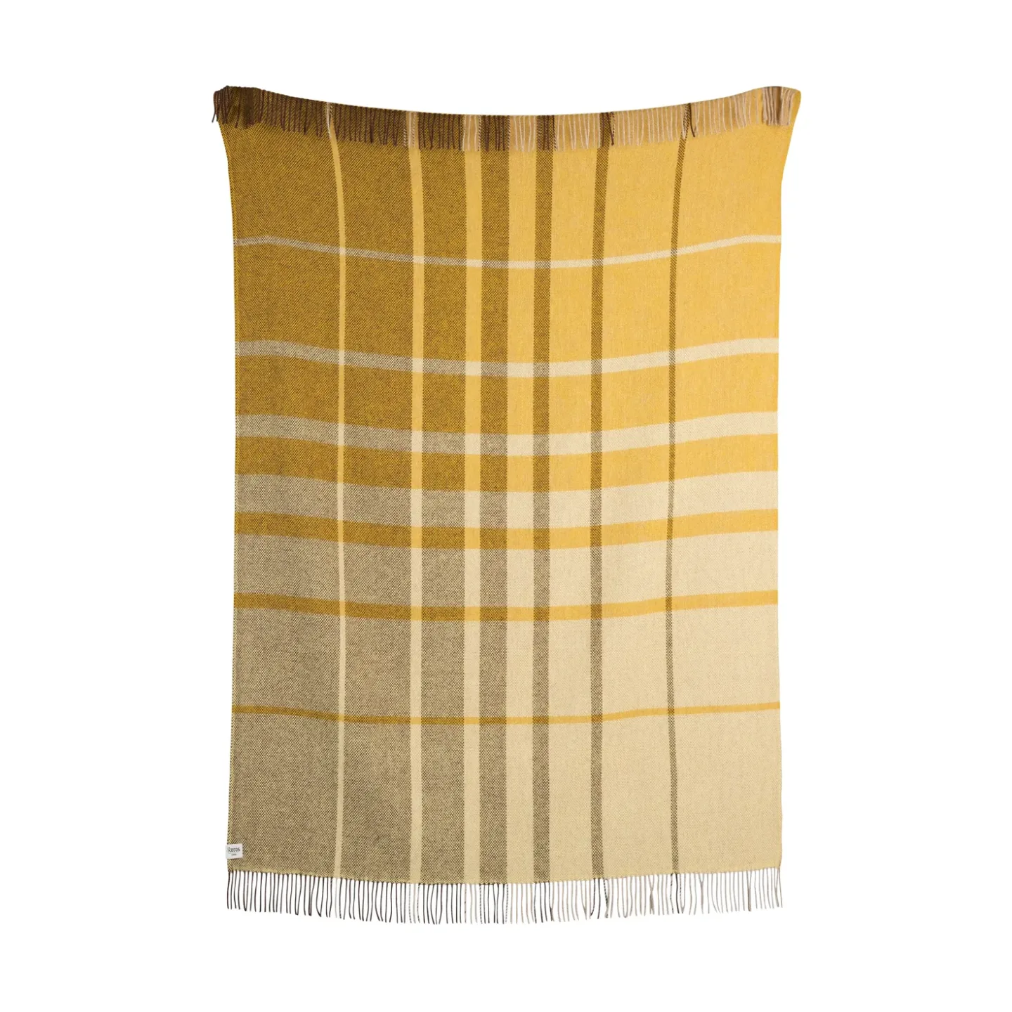 Røros Tweed Filos pläd 145x220 cm Yellow