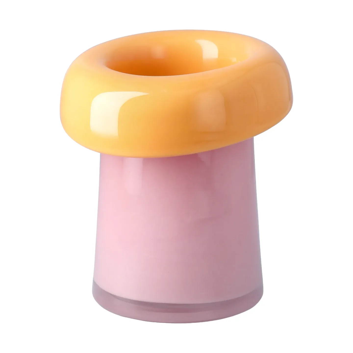 Holmegaard Soma vas Pink-orange, 16,5 cm