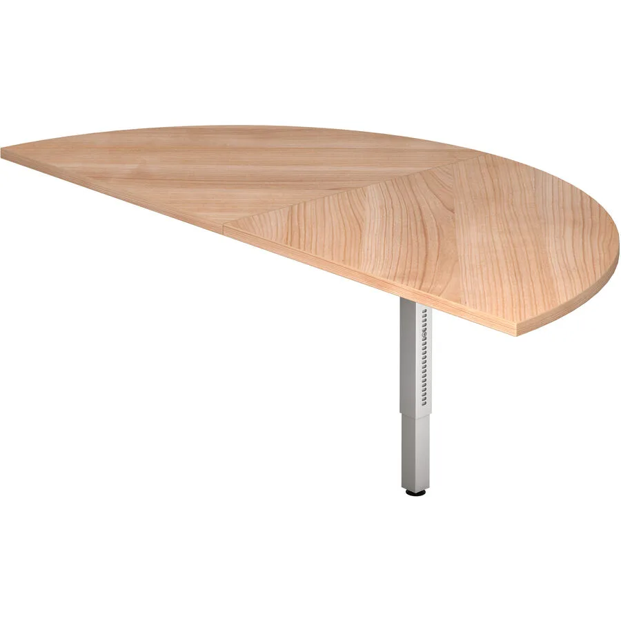 Anbautisch Office nussbaum Holzwerkstoff B 160 T 80 cm