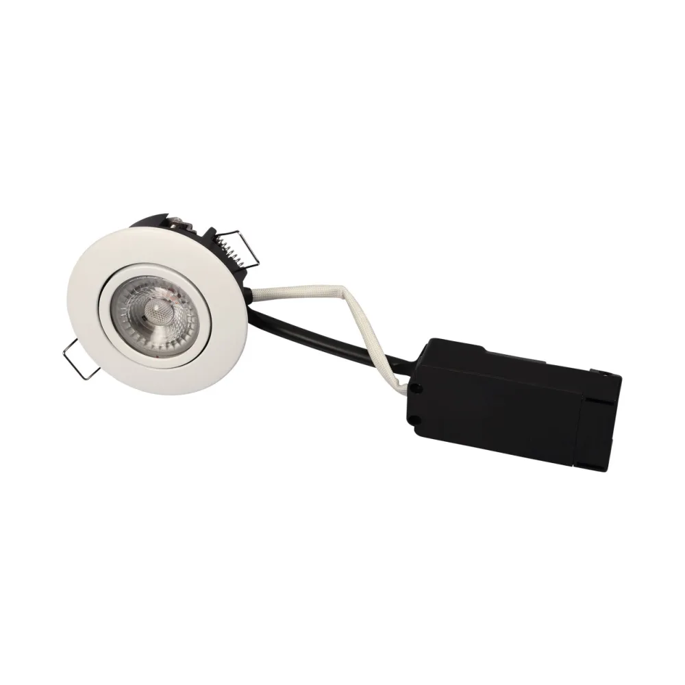 Luna Spot Låg profil IP65 Dim 927 Vit