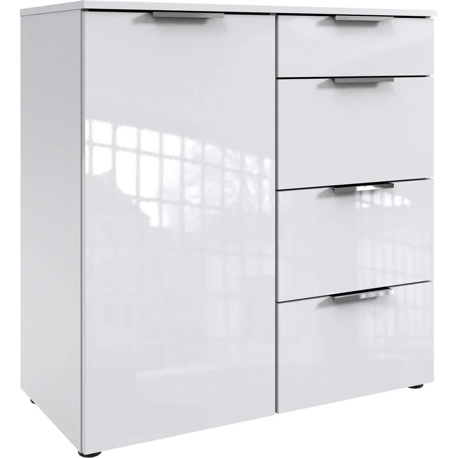 Kommode Sanko Weiss Holzwerkstoff 81 cm 41 cm
