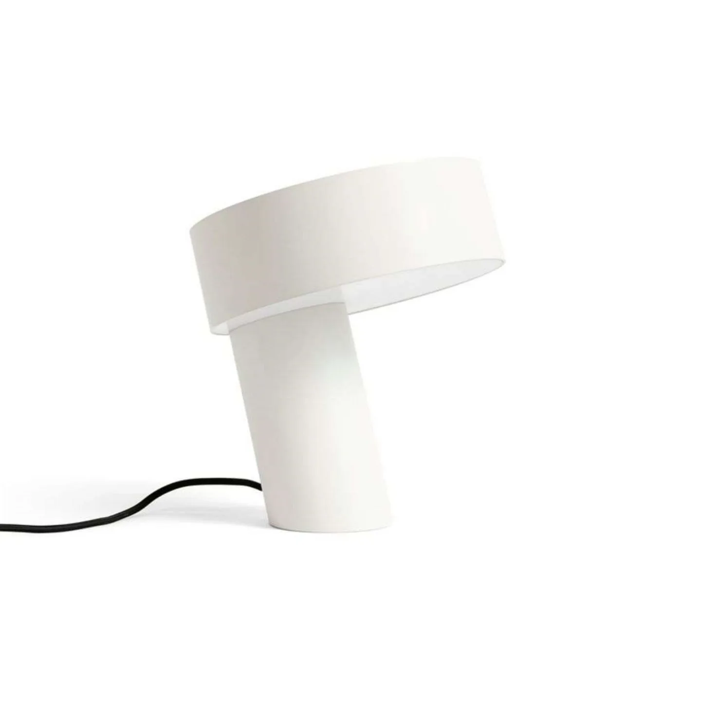 Slant Tischleuchte White - HAY - Wohnzimmer - Aluminium