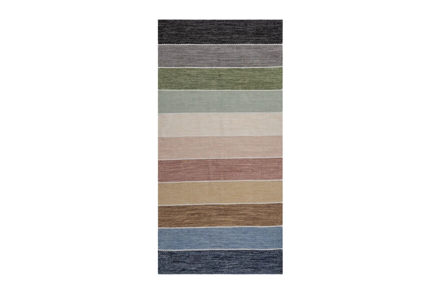 Mohsina Bomullsmatta 75x320 cm Oblong - Flerfärgad