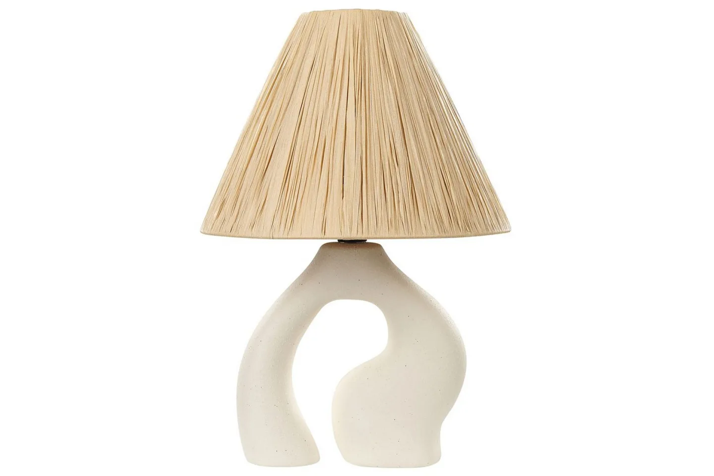 Marettimo Bordslampa 42 cm E27 - Vit/Natur