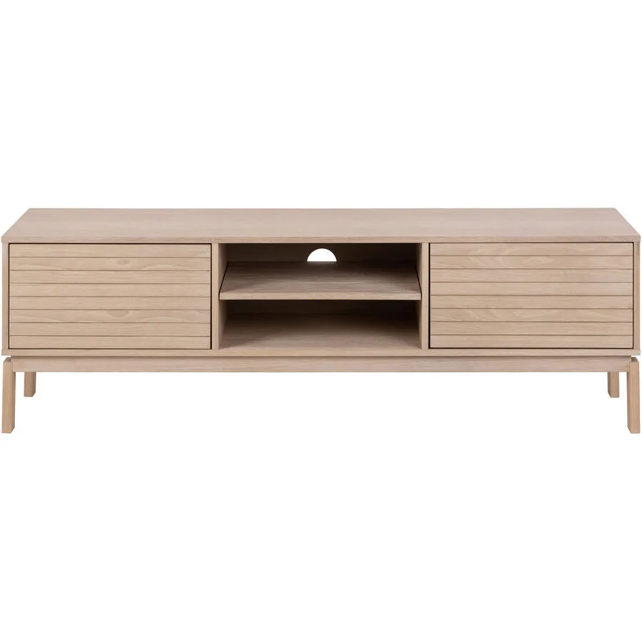 TV-Möbel Sander beige/Eiche hell MDF/Eiche B 160 cm 20 kg