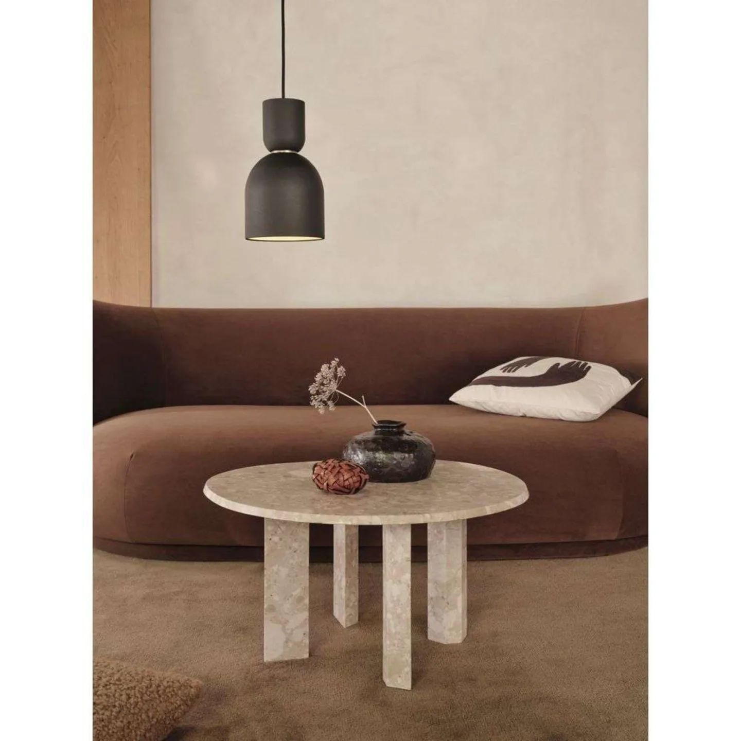 Collect 2 Pendel Bell Hvid/Opal - Ferm Living - Stue - Glas