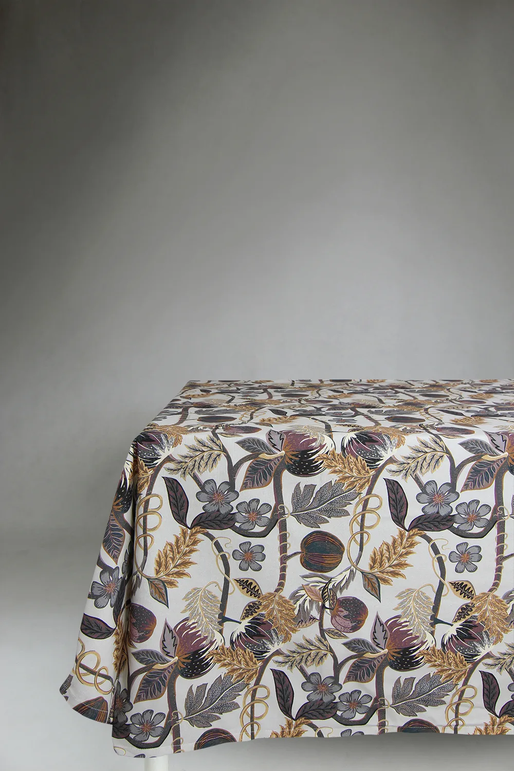 Dukar - Bomullsduk Lise (brun) (Størrelse: 140 x 250 cm)