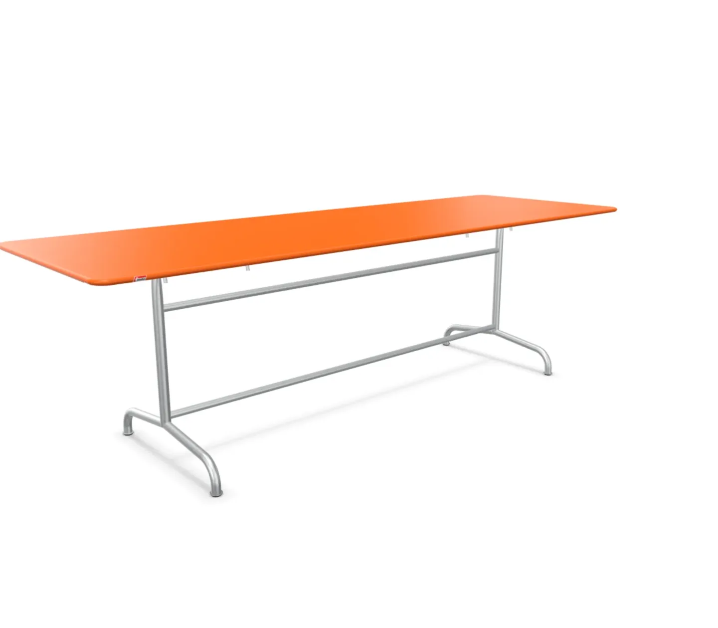 Schaffner Metall-Tisch Rigi Feuerverzinkt Orange | Schubiger Möbel
