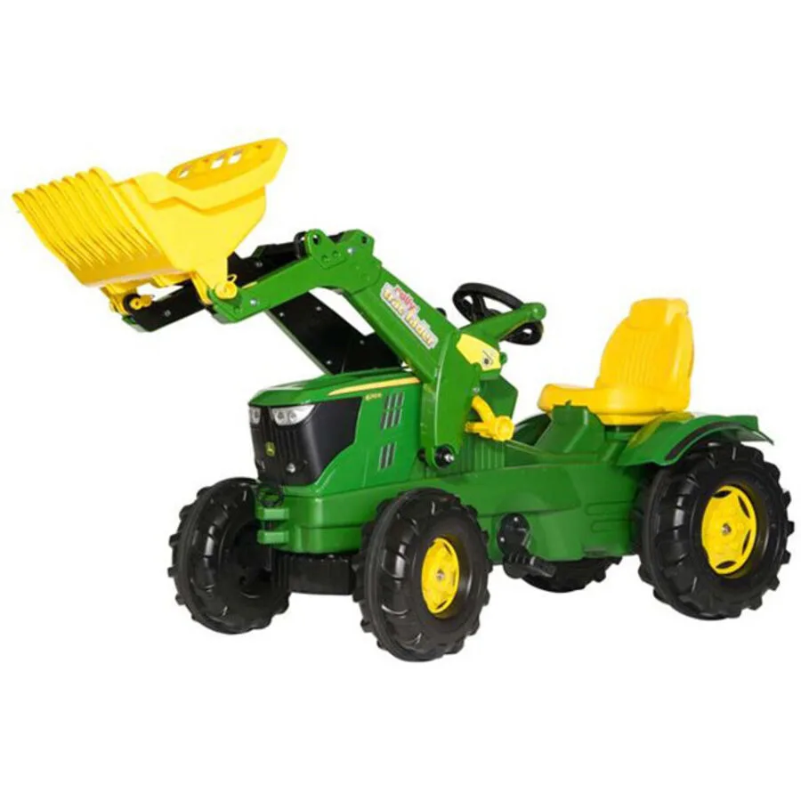 Farmtrac John Deere 6210R mit Lader Rolly Toys Grün Kunststoff - Farbe: Grün/Gelb