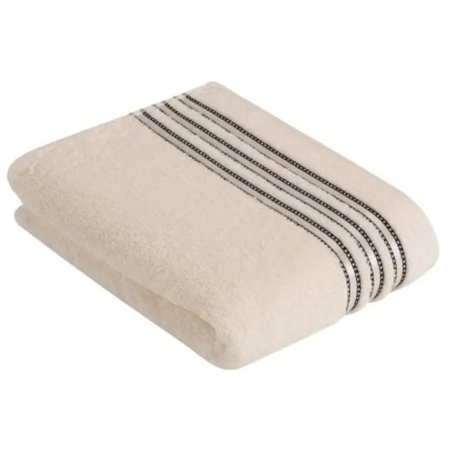Vossen Duschtuch Cult de Luxe ivory Baumwolle