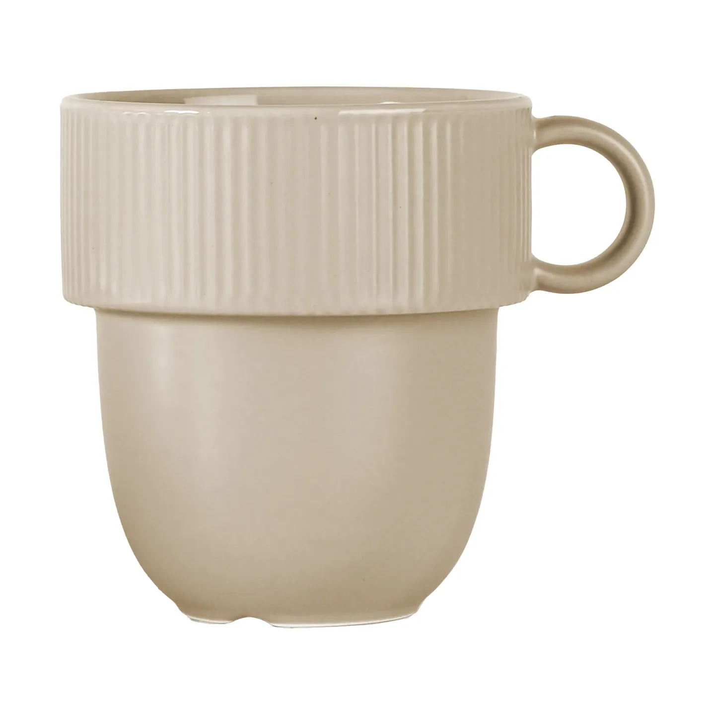 Sagaform Inka Teetasse 37,5 cl Beige-warm grau