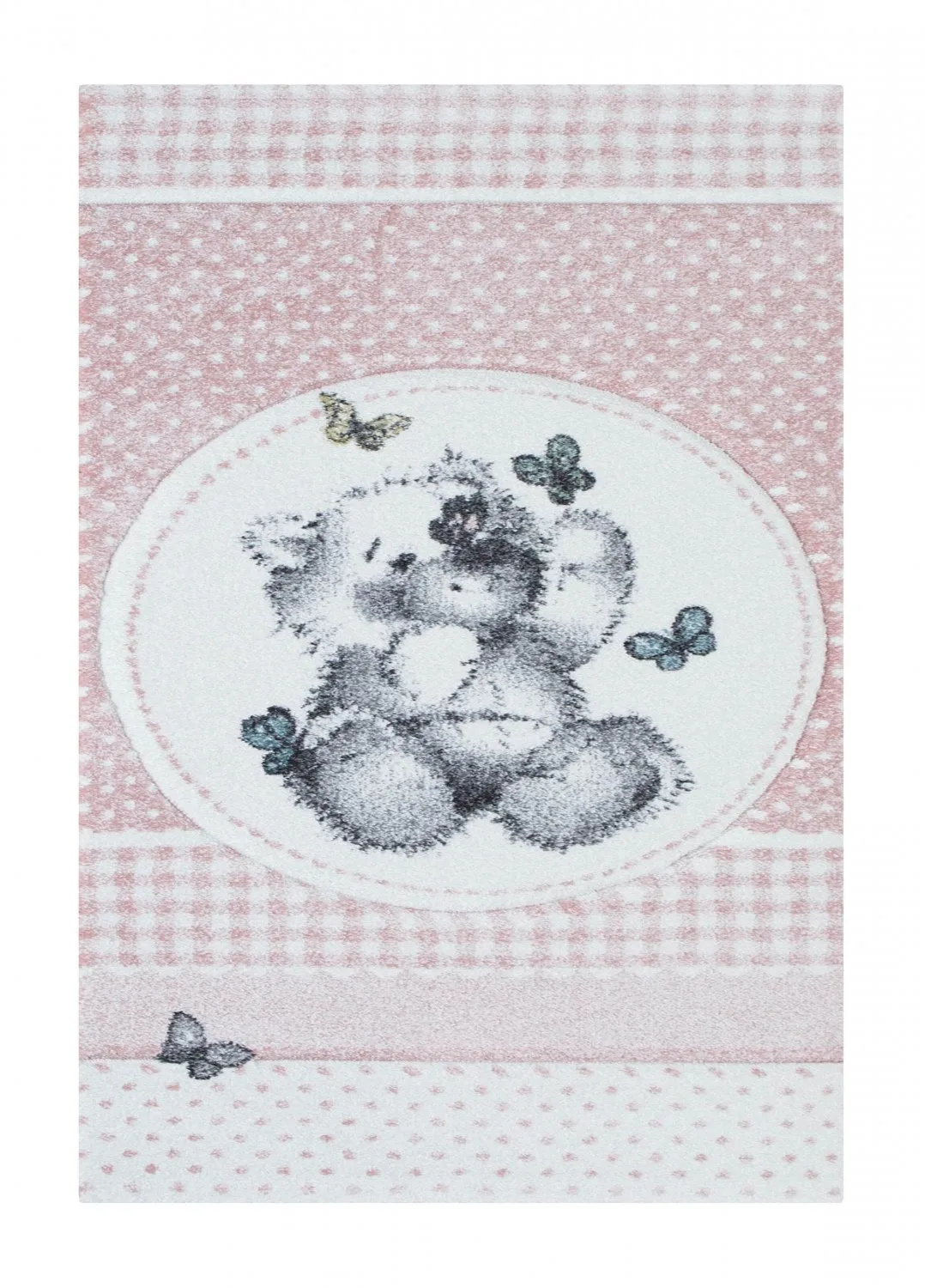 Barneteppe - Indigo Kids (blå) (Størrelse: 120 x 170 cm)