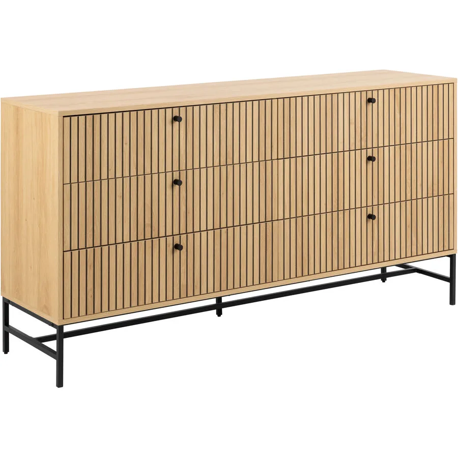 Kommode Albany natur MDF B 157.9 cm H 80.4 cm