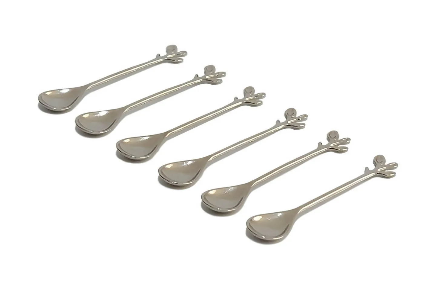 Skedset 6-pack - Silver
