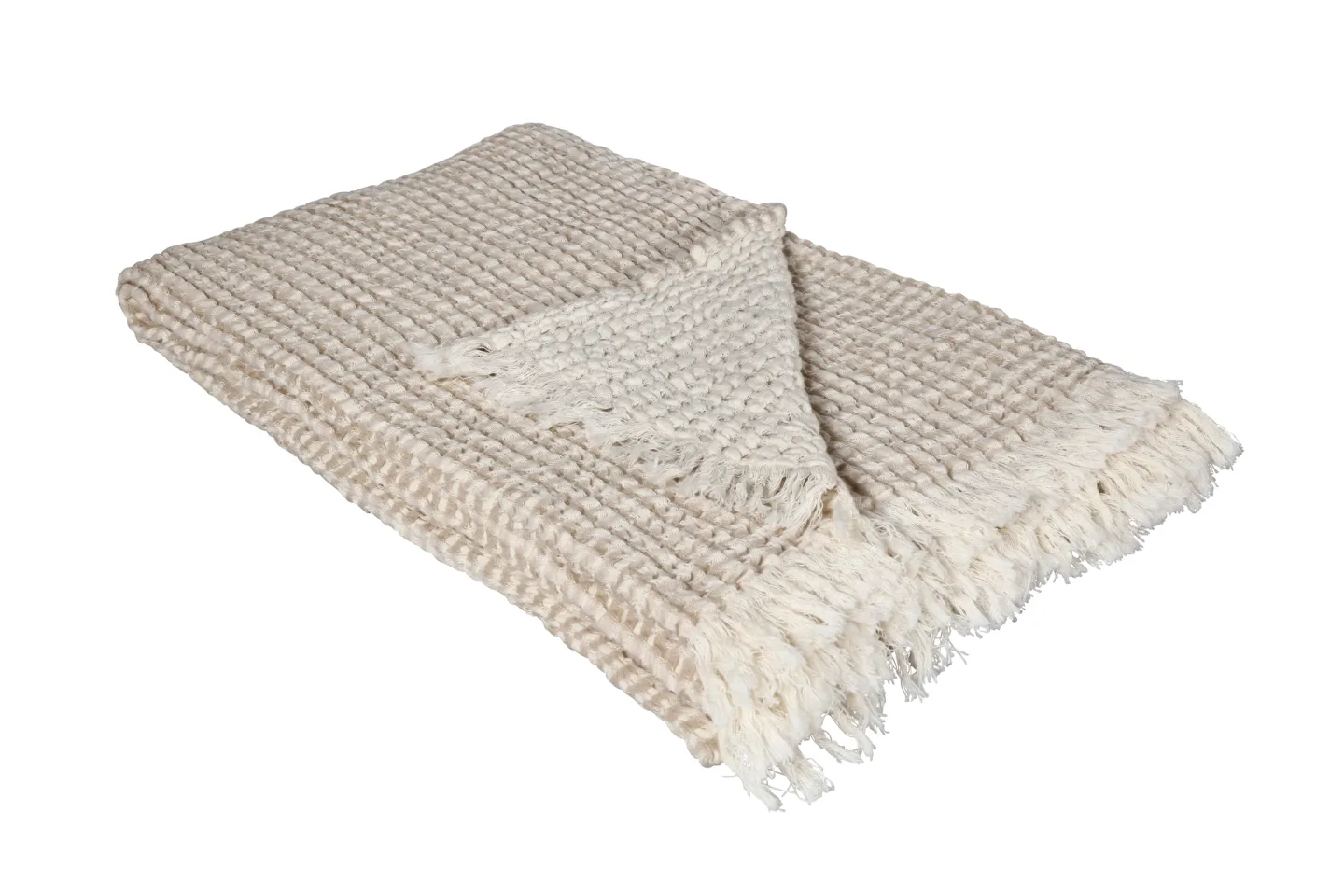 Eskitex AG Plaid Antigua 130x200 cm Beige | Schubiger Möbel
