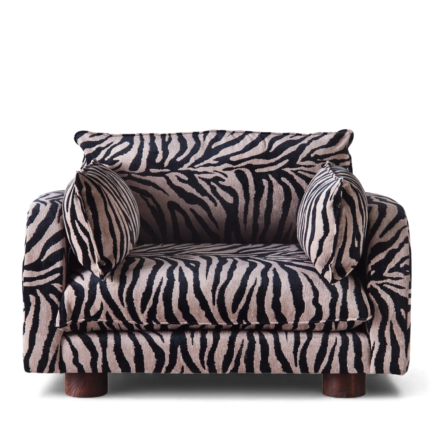 Dusty Deco - Miles Loveseat zebra - Fåtöljer - MER Arkitekter - Mönstrad