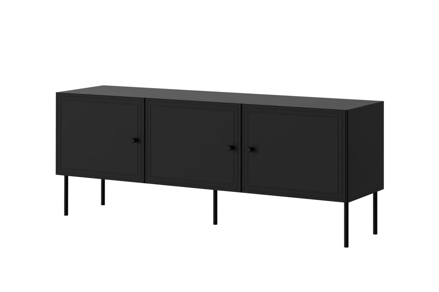 Laholm Tv-bänk 151 cm - Svart