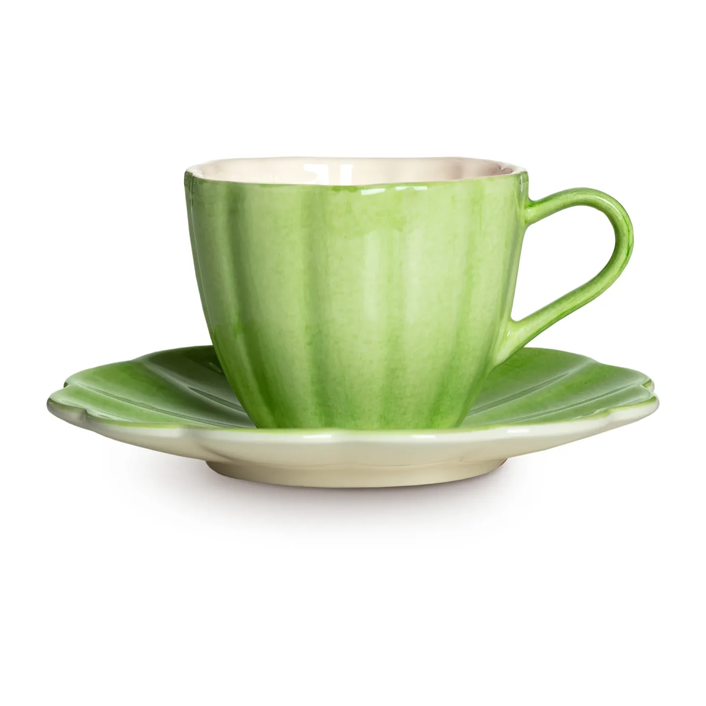 Mateus Oyster Tasse mit Untertasse 25 cl Grün