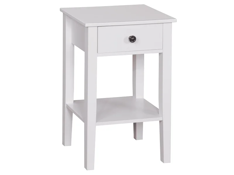 Nachttisch ICELAND 1 Schublade 32x41.5x65cm weiss