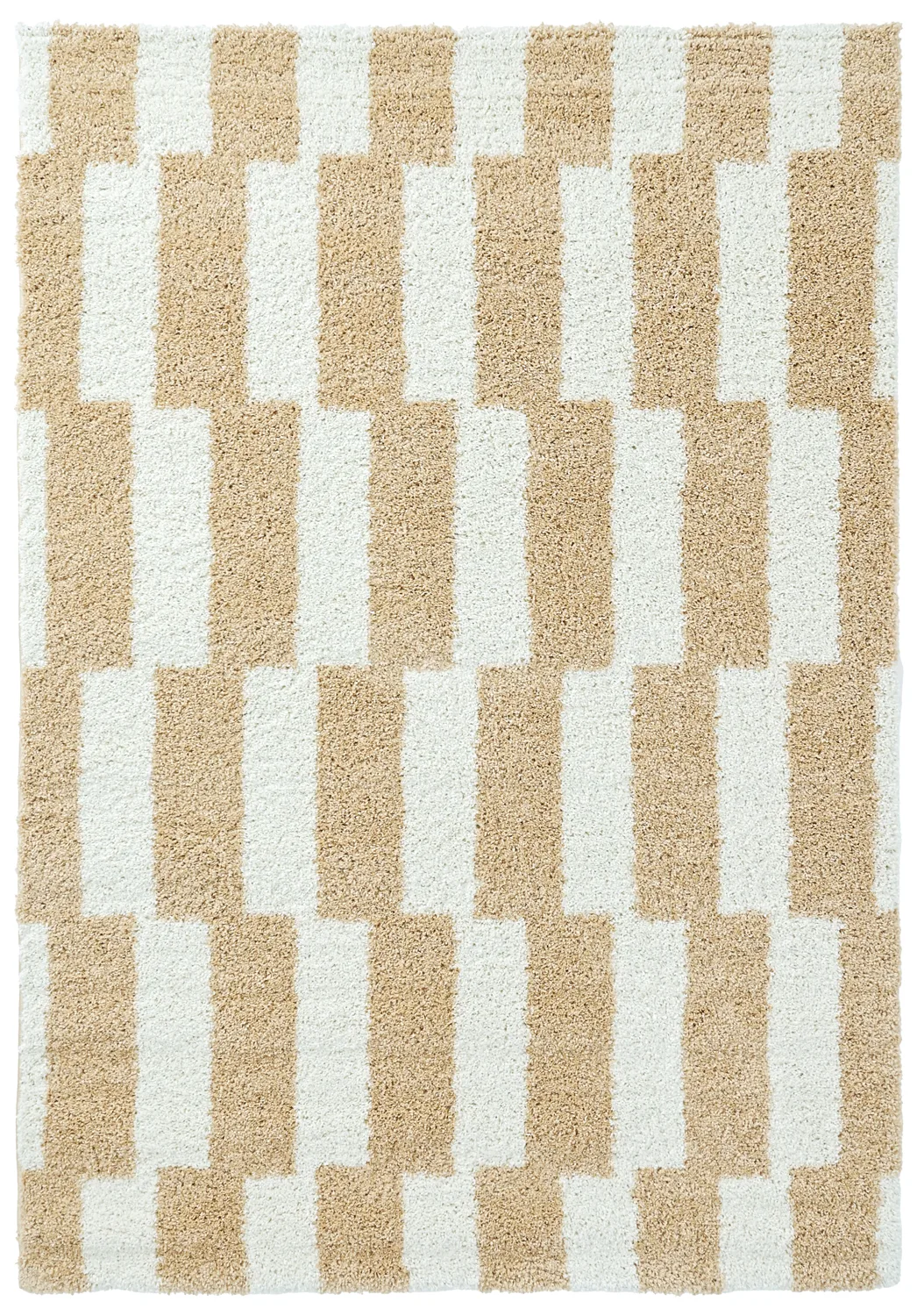 Ryetepper - Tamri (beige/hvit) (Størrelse: 160 x 230 cm)