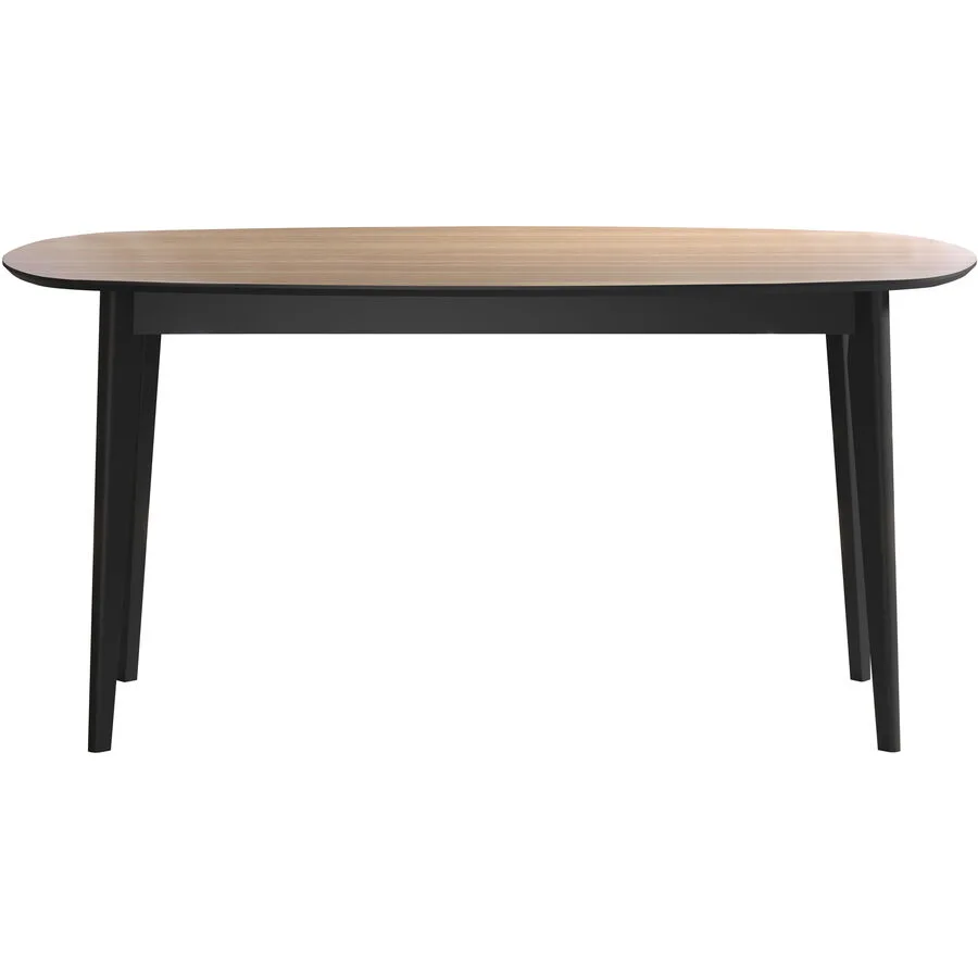 Esstisch Montecito schwarz Holzwerkstoff B 160 T 90 cm
