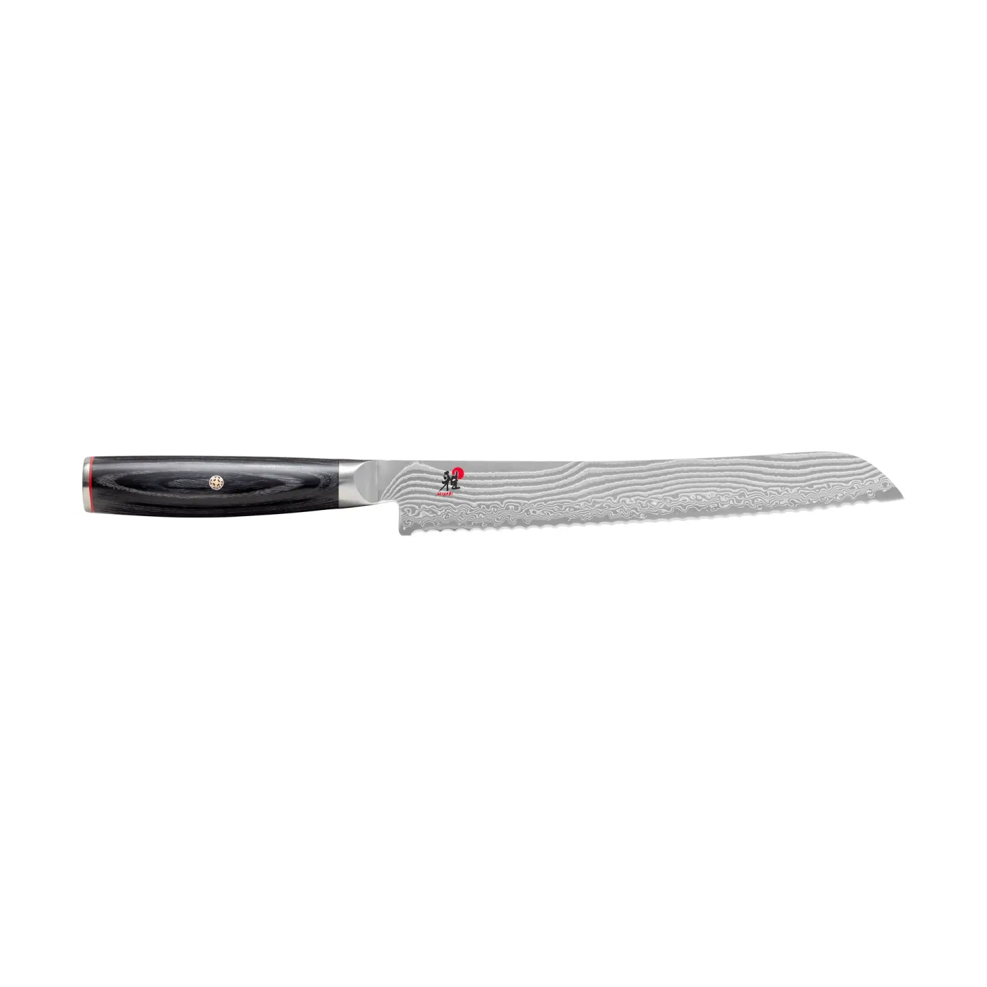 Miyabi Raw 5000FCD brödkniv 23 cm Damaskus-svart
