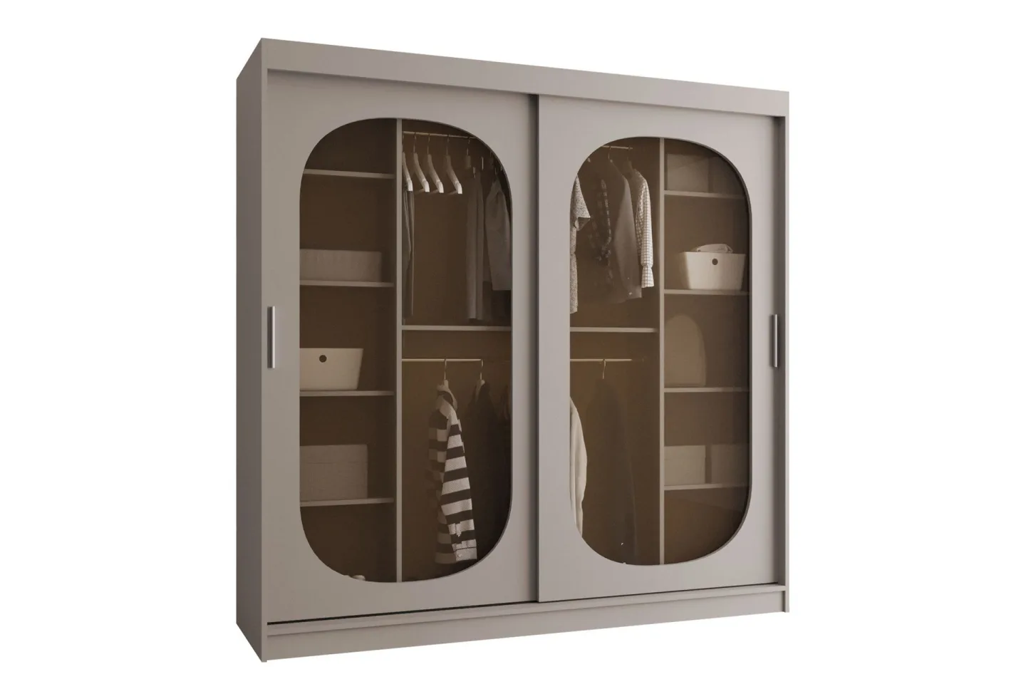 Allegra Garderob 200x200 cm - Beige