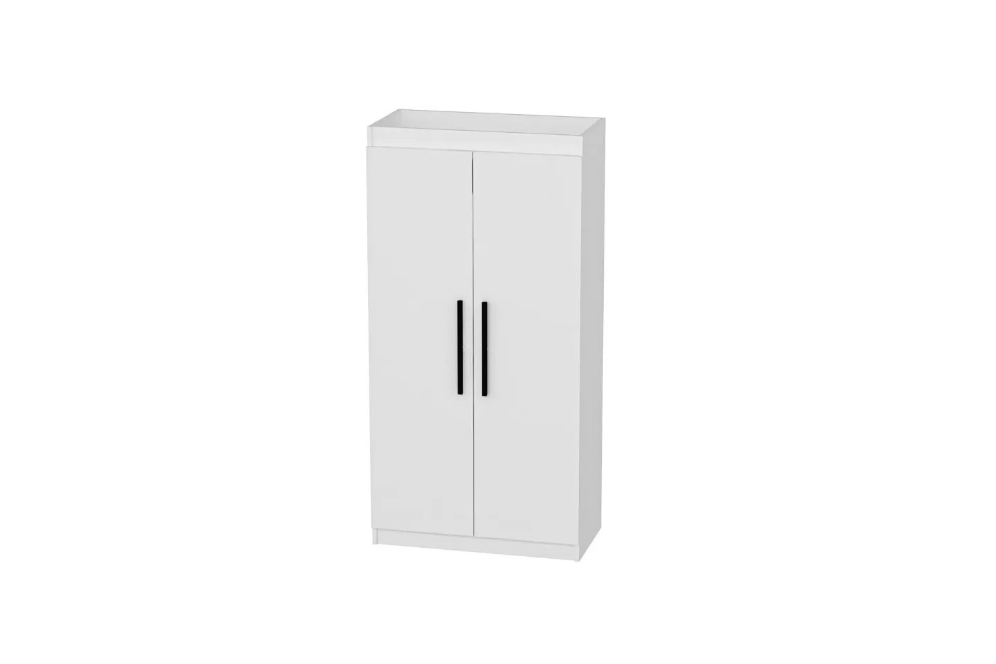 Akser Garderob 90x180 cm - Vit