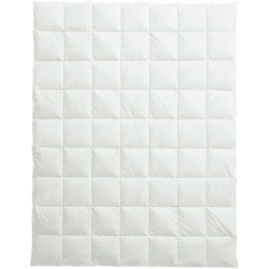 Billerbeck Duvet Organic Goose 4-Saisons Weiss 160 cm 210 cm Gänsedaunen - Duvet