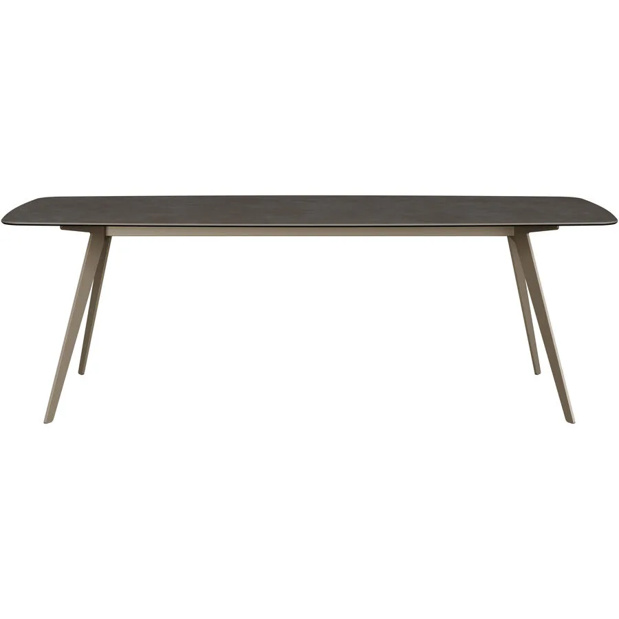 Esstisch Salazar taupe Keramik B 100 T 230 cm
