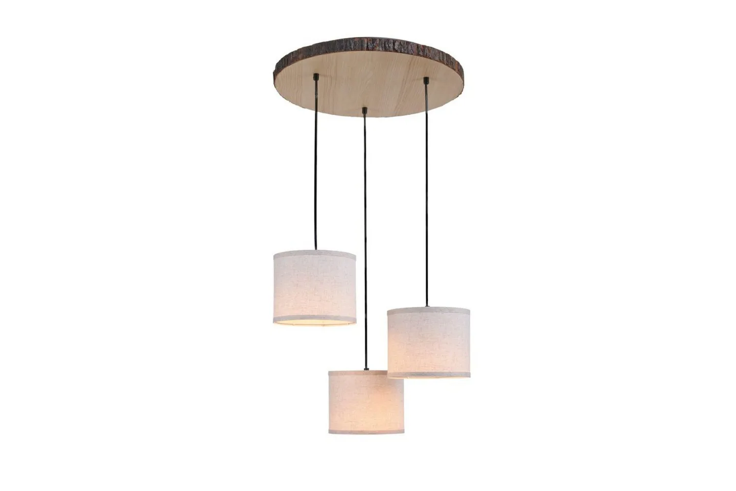 Taklampa Bark - 52x120x52 cm