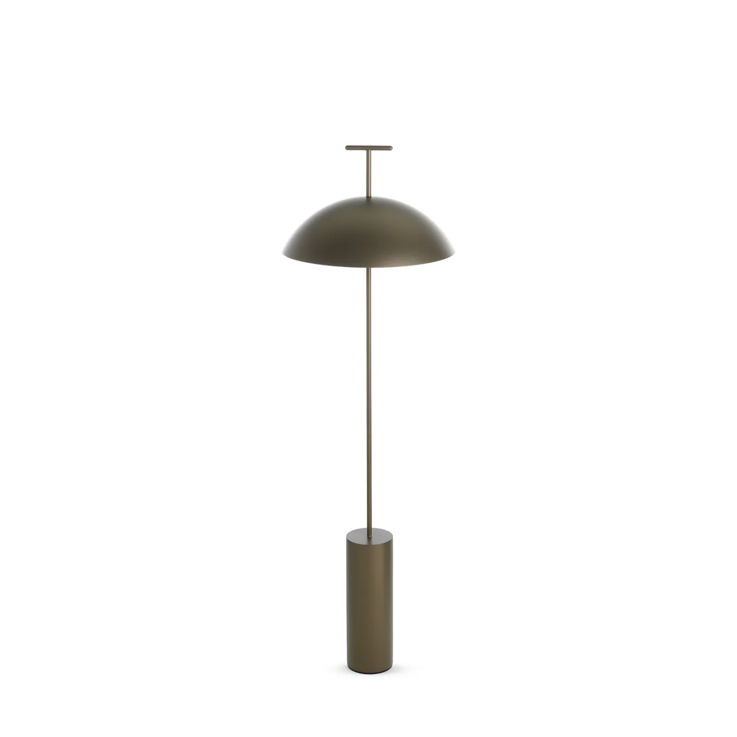 Geen-A Stehleuchte bronze Höhe 132 cm Stahl E14 - Kartell - Wohnzimmer - Design - Metall - Einflammig