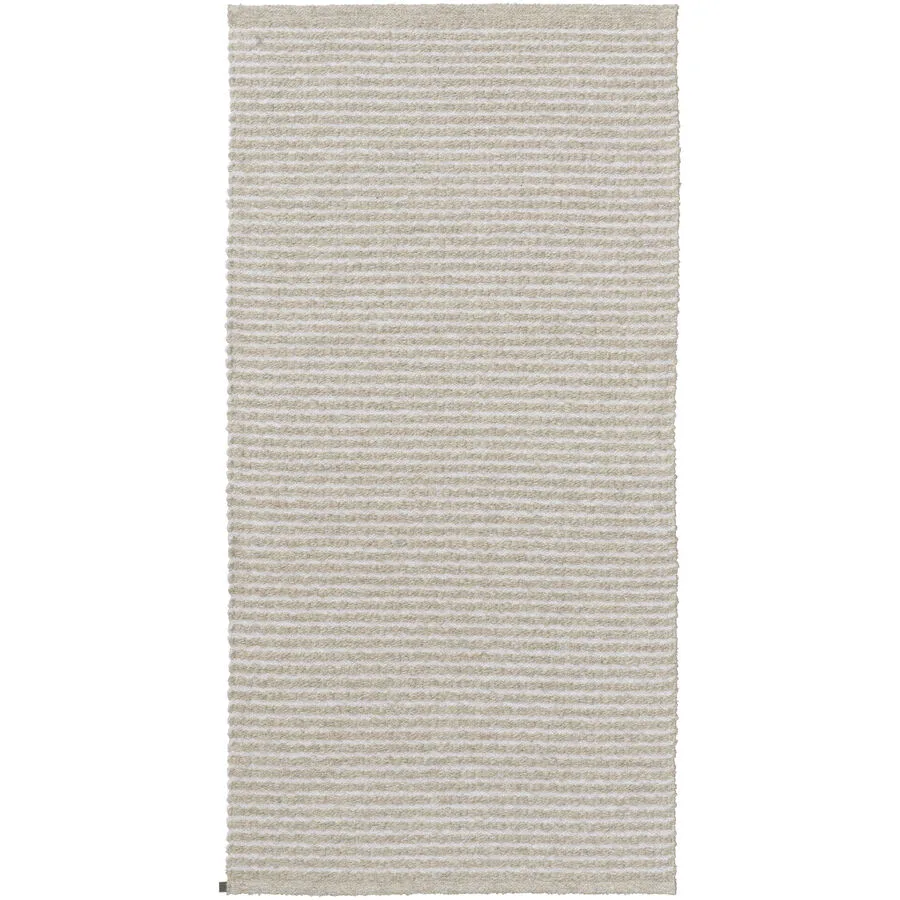 HORREDSMATTAN Teppich Vera sand Streifen Mischgewebe 70 x 150 cm