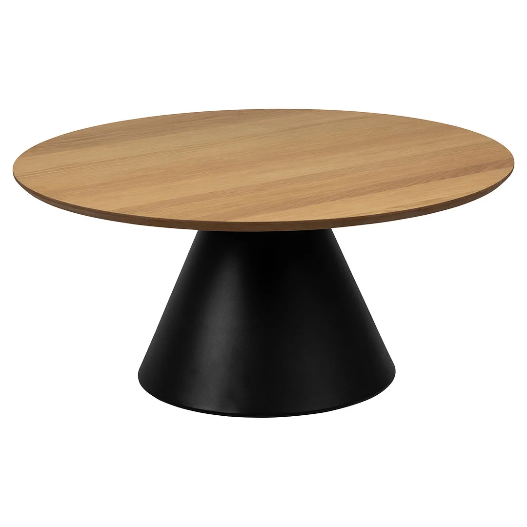 Soli Couchtisch Ø85cm Eiche dekor.