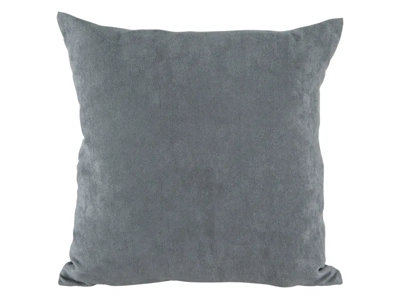 Kissen MILANO 40x40cm grau unifarben
