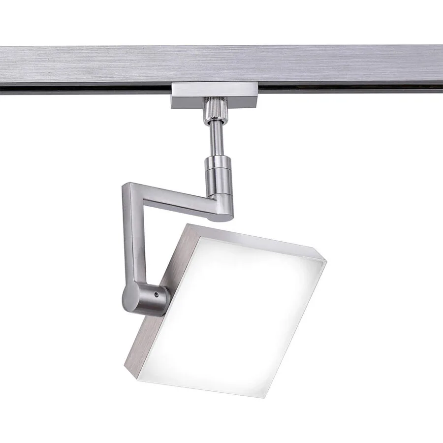 System HV-Track4 Silber Metall 11 cm 18 cm - LED - Lichtfarbe: Warmweiss