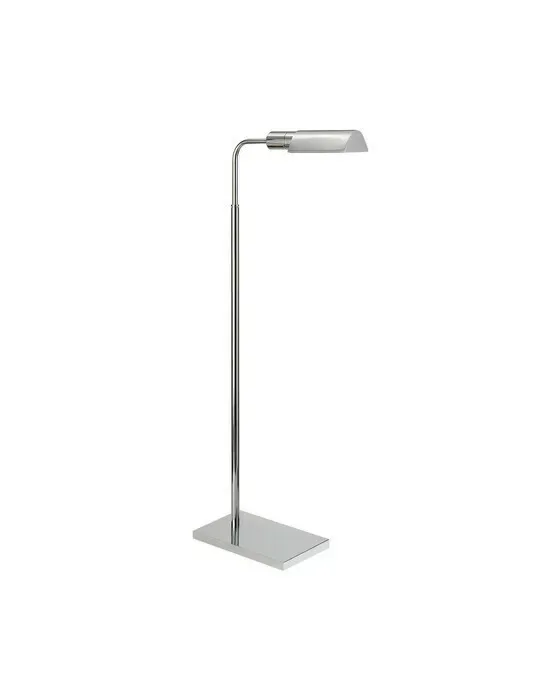 Studio Adjustable Light Floor Lamp Polished Nickel