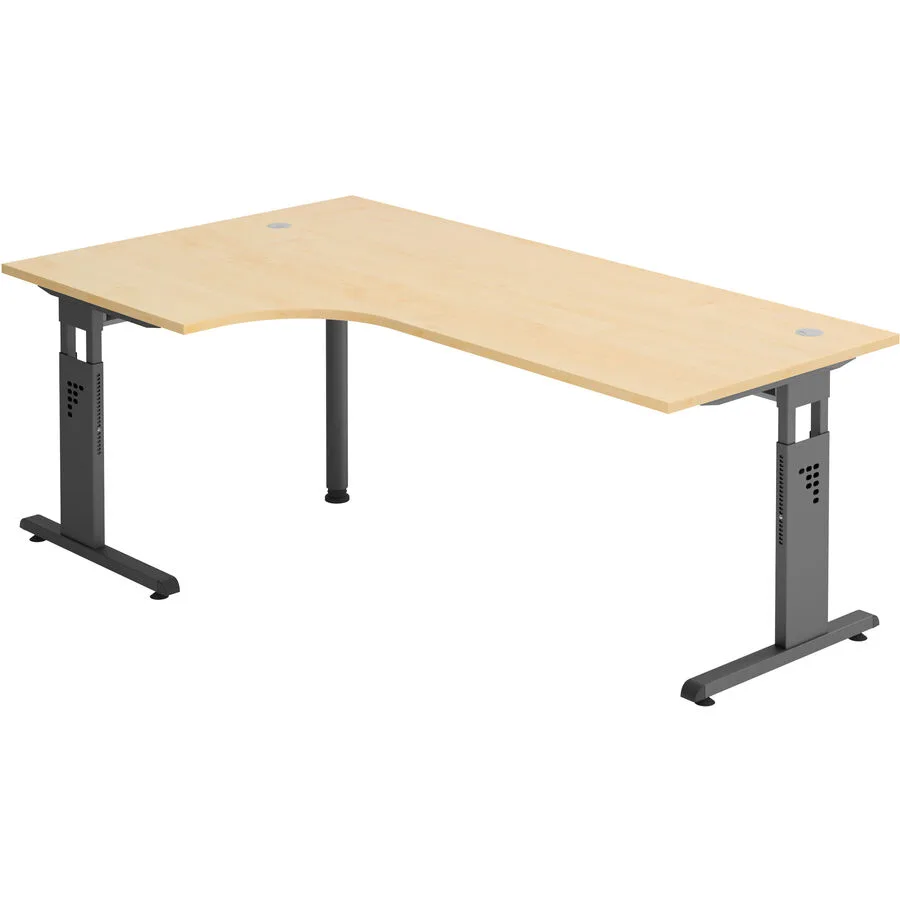 Schreibtisch Office Ahorn Holzwerkstoff B 200 T 120 cm