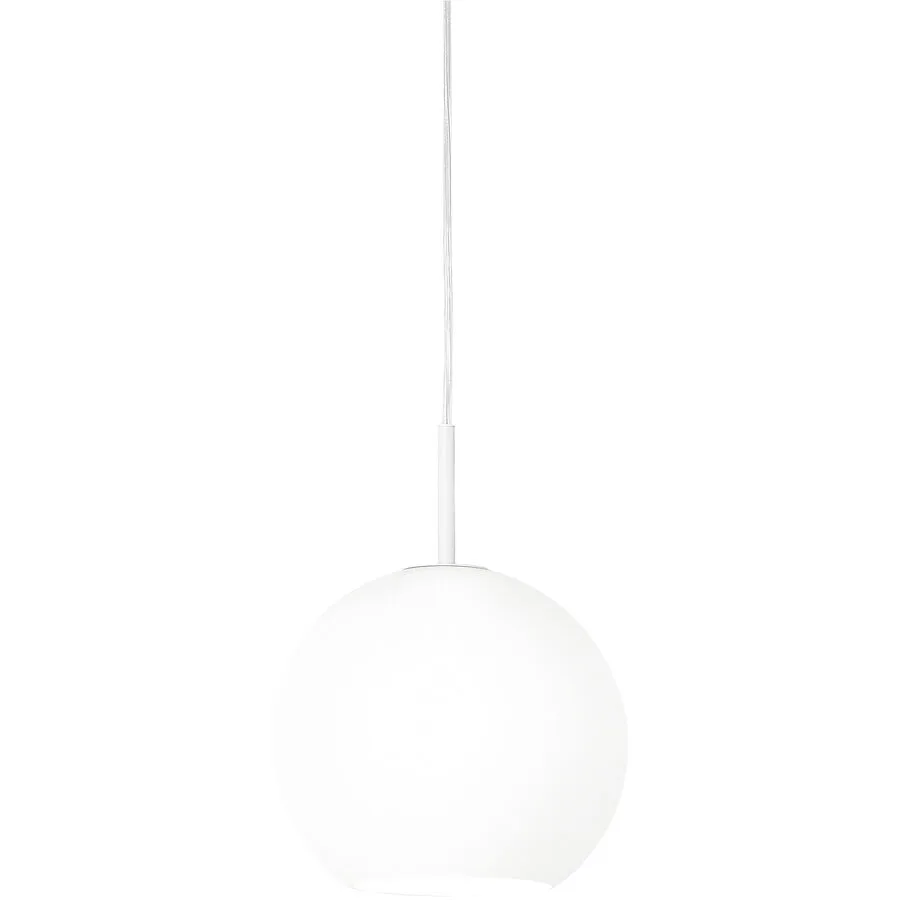 Giberti Luce Pendellampe Aurora L Weiss Glas 20 cm 18.5 cm