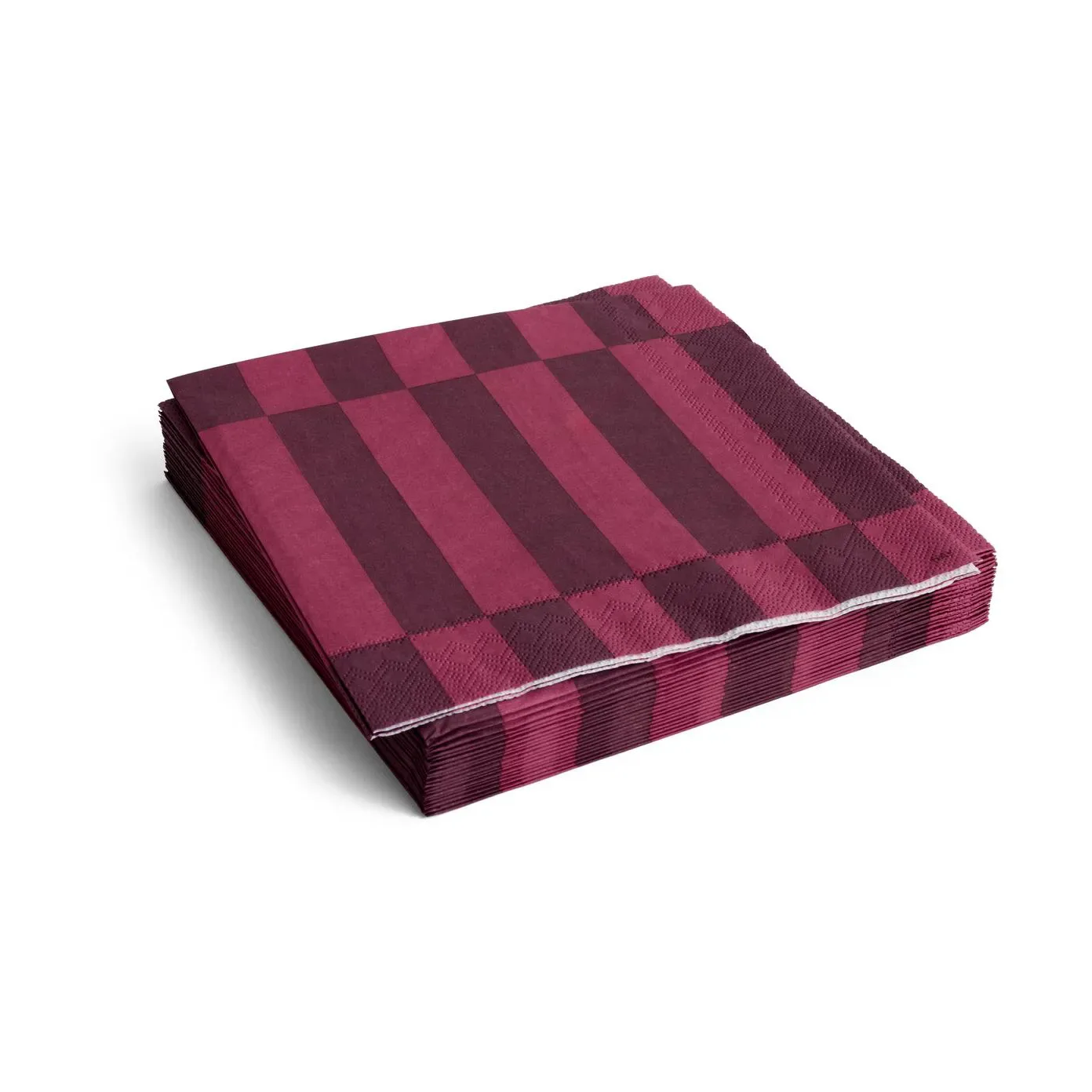 HAY Pattern Dinner Serviette 40x40 cm 20er-Pack Bordeaux-wein