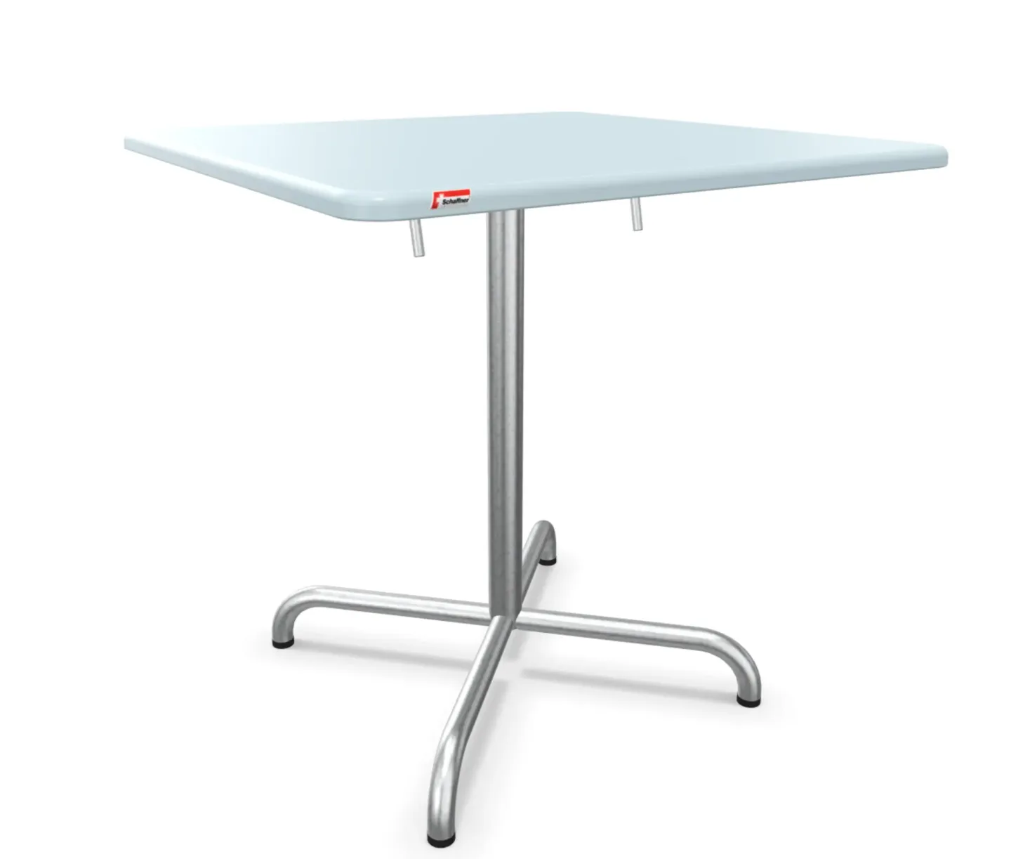 Schaffner Tisch Davos Quadratisch Blau | Schubiger Möbel