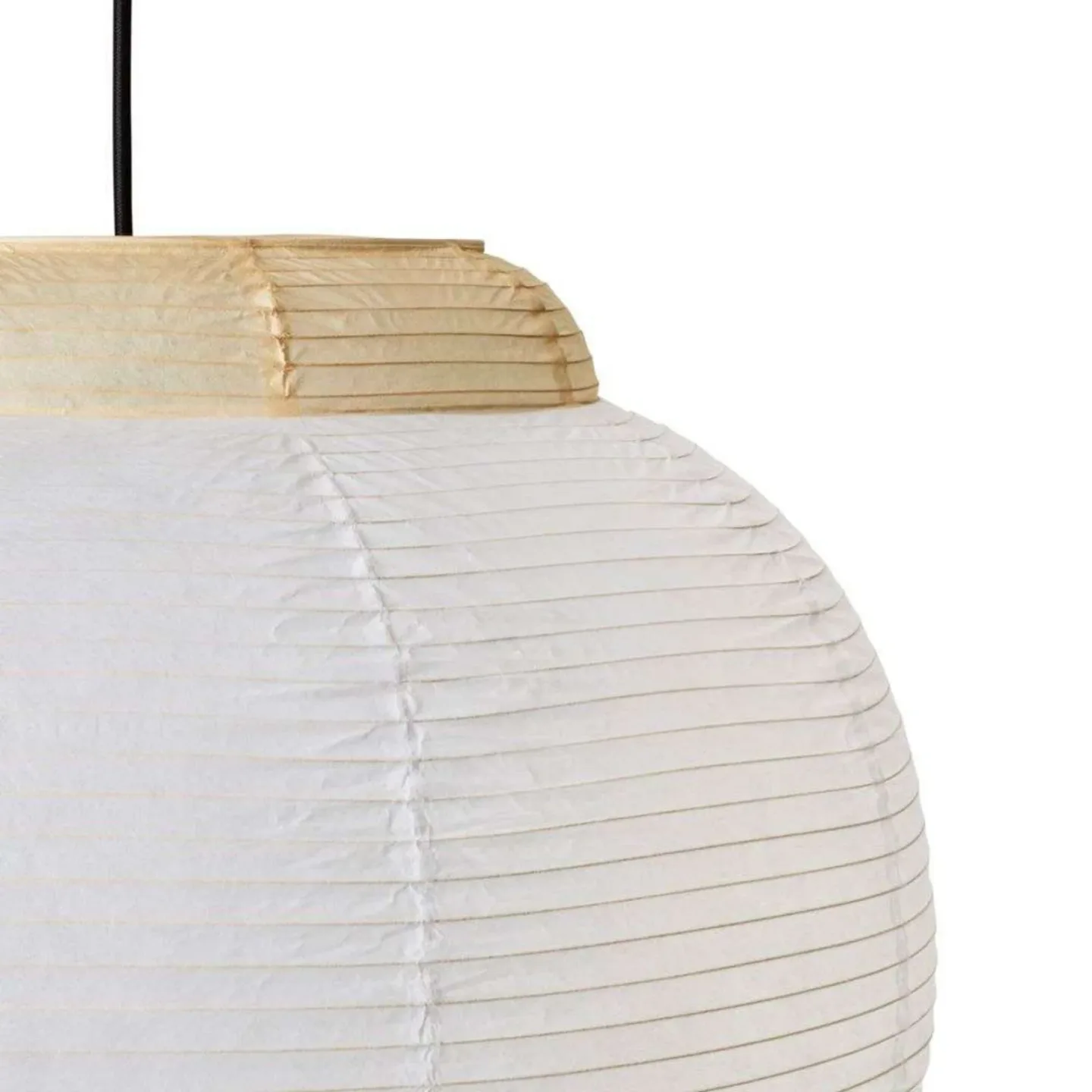 Papier Single Pendel Ø40 Soft Yellow - Made By Hand - Spisestue - Papir / kartong