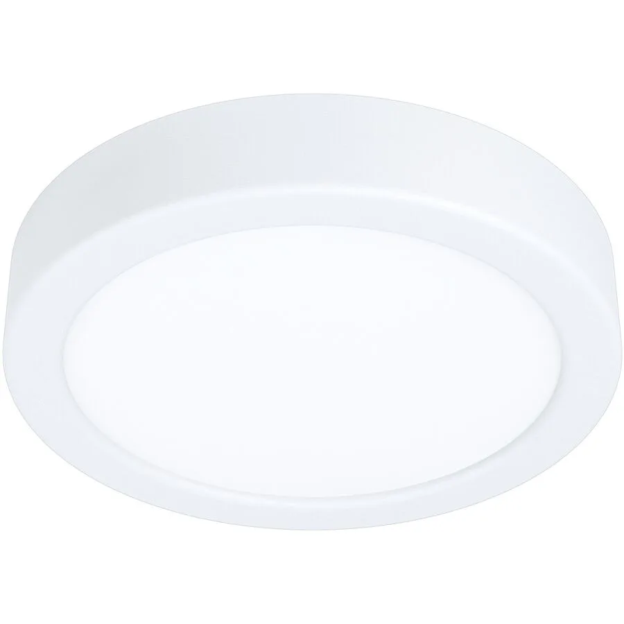 Eglo Deckenlampe Fueva 5 Weiss Stahl/Kunststoff 16 cm 2.8 cm - LED - Lichtfarbe: Helles Neutralweiss - Material: Kunststoff/Stahl - Deckenlampe- LED
