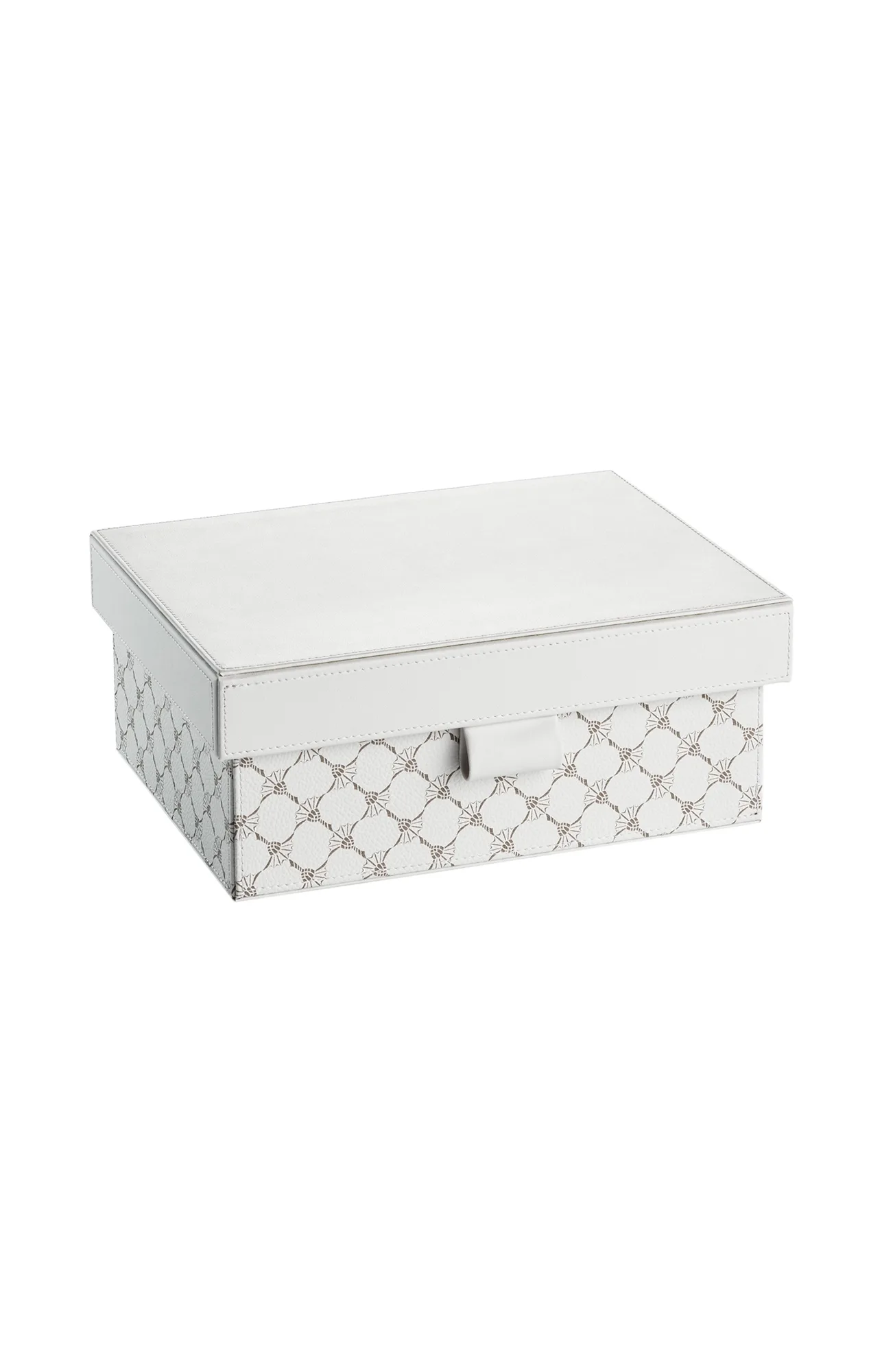 Joop Box Grösse s, Weiss/grau H: 10 cm | Schubiger Möbel