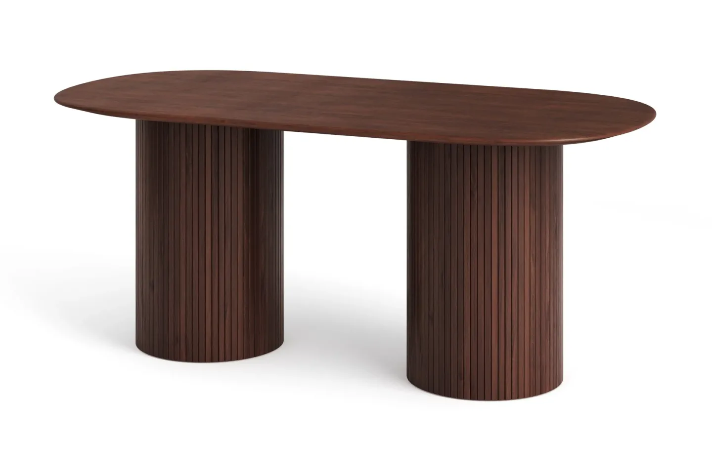 Kopparbo Matbord Oval 180x90 cm Fanér - Valnöt