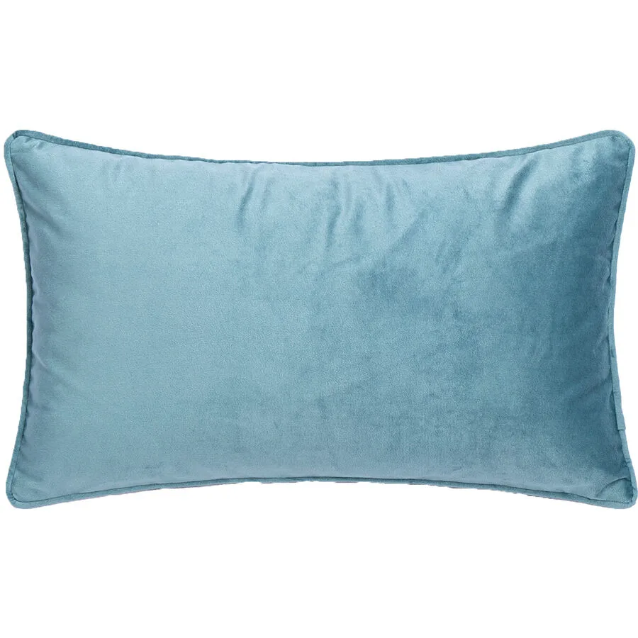 Zierkissen Hanna 30x50cm hellblau - Material: Leinen