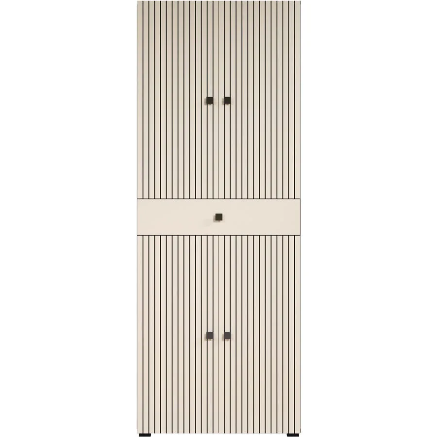 Badezimmerschrank Garfield hellgrau Holzwerkstoff B 70 T 188 H 31 cm